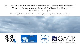 Famous RVC-NMPC: NMPC with Reciprocal Velocity Constraints for Mutual Collision Avoidance of Agile UAVs Profile