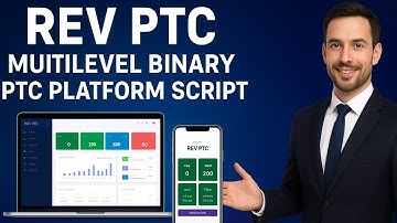 How to Create Ptc Pay Per Click Website With Admin Panel l Rev Ptc MLM Website Script 
