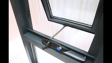 AMJ-100 Commercial Grade Awning Windows with Doric chain winder lock