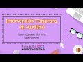 Intervención Temprana en Autismo