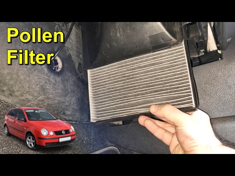 Cabin Air Filter Renewal - Volkswagen Polo @screwsnutsandbolts