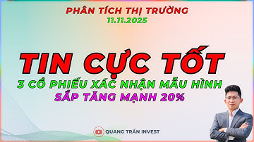 TIN CỰC TỐT, 3 Cổ phiếu xác nhận mẫu hình sắp đảo chiều tăng mạnh