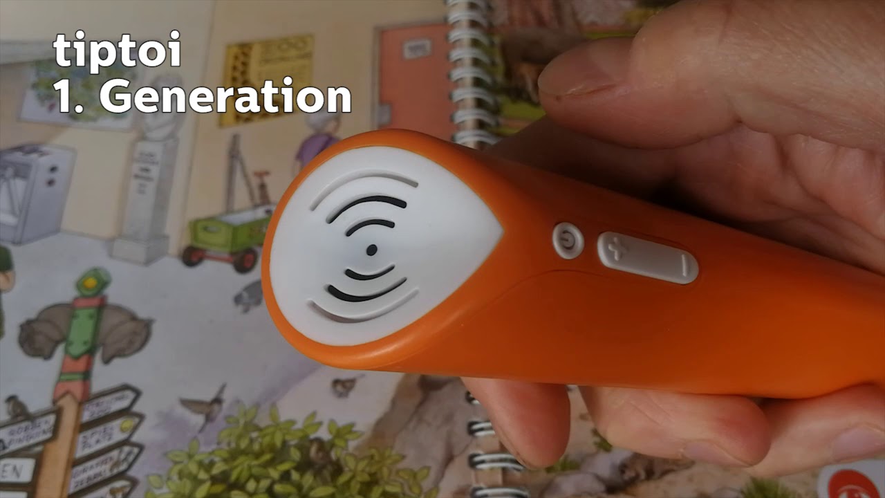 Vergleich der Ravensburger tiptoi Stifte der ersten zweiten und dritten Generation YouTube