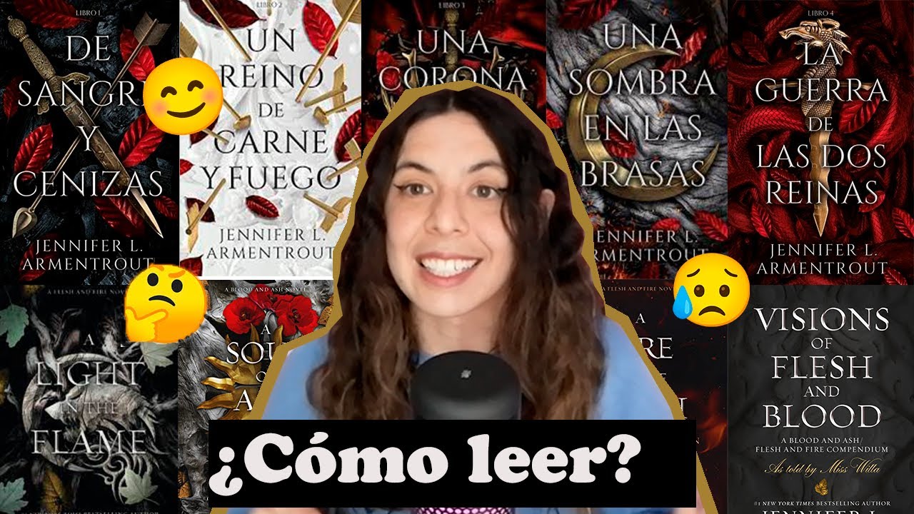 ORDEN DE LECTURA DE LA SAGA AL COMPLETO DE SANGRE Y CENIZAS. ‼️TODOS