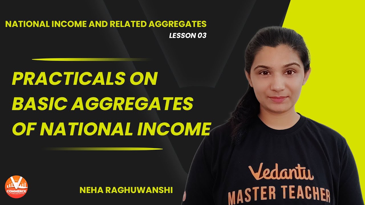 Practicals on Basic Aggregates of National Class 12 Economics