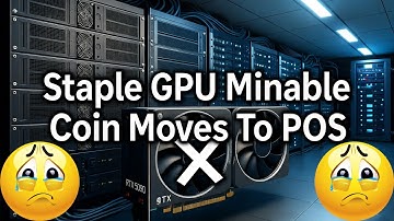 End Of GPU Mining?  Staple Coin Just Moved To POS!!!