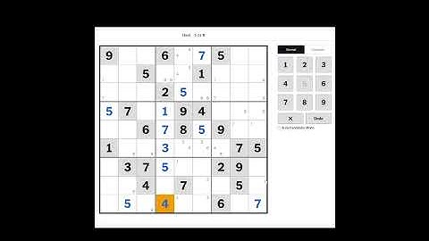 The New York Times Hard Sudoku - December 6th 2025 (Solution/Walkthrough)