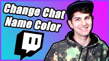 How to Change Name Color in Twitch Chat (PC and Mobile)