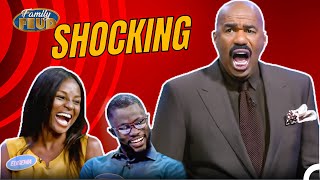 Best Moments On Family Feud #1 - STEVE HARVEY IS SHOCKED!