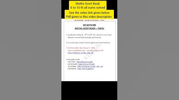 TNPSC Maths Book review | tn textbook 6th to 10th all sums covered #tnpscgroup4 #tnpsc #exam