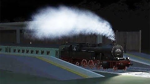 Train Sim - Japan Using Prussian T 18 at Night - Simulasi Kereta Api