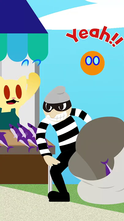 #oniball Ep.51 "Fish Market" #babyninnin #animation #funny #horrorstories #cartoon