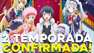 2ª Temporada de Isekai wa Smartphone to Tomo ni revelou seu primeiro Trailer