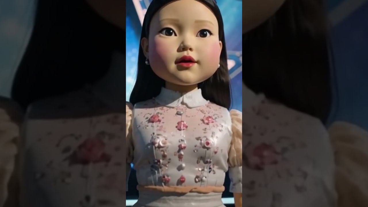 Girl Transforms Into Young Hee Doll From Squid Game On AGT Stunning Act 