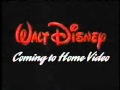 Walt Disney Home Video 1992 Coming On Video Cassette This Summer Promo Logo Walt Disney Home Video 1992 Coming On Video Cassette This Summer Promo Logo