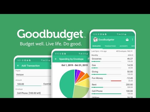 Goodbudget: Ngân sách Tài chính
