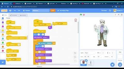 How to make a pokemon game on scratch part 3
