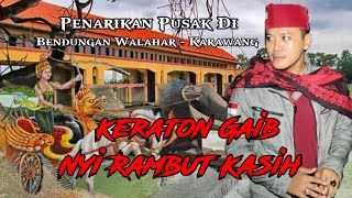 THE DRAWING OF THE HERITAGE AT THE GLORIOUS PALACE OF NYI RAMBUT KASIH || WALAHAR DAM - KARAWANG
