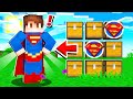 MATCH the SUPERHERO for LOOT in Minecraft!