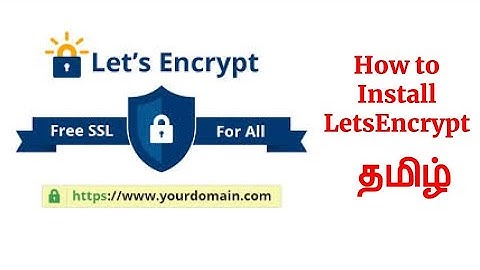 How to install Letsencrypt Free SSL   AWS Ubuntu Instance   Linux Tamil Tutorials