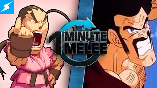 One Minute Melee - Dan vs Hercule (Street Fighter vs Dragon Ball Z)