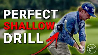 The PERFECT Drill To Shallow The Golf Club