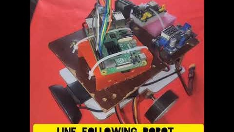 LINE FOLLOWING ROBOT USING OPENCV AND RASPBERRY PI