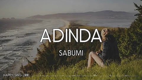 Sabumi - Adinda (Lirik)