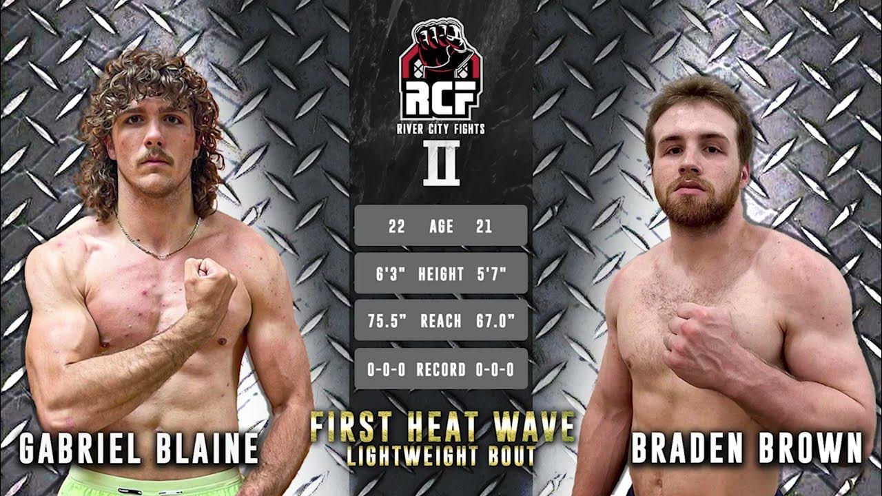 RCF02 Gabriel Blaine VS Braden Brown YouTube