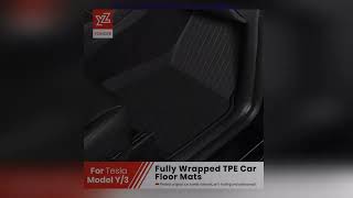 A must-have product! YZ Trunk Mat For Tesla Model 3/Y Highland Juniper Floor Mat 2021-2025 Luggage