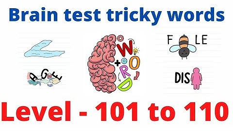 brain test tricky words level 101 102 103 104 105 106 107 108 109 110#braintest#braintesttrickywords