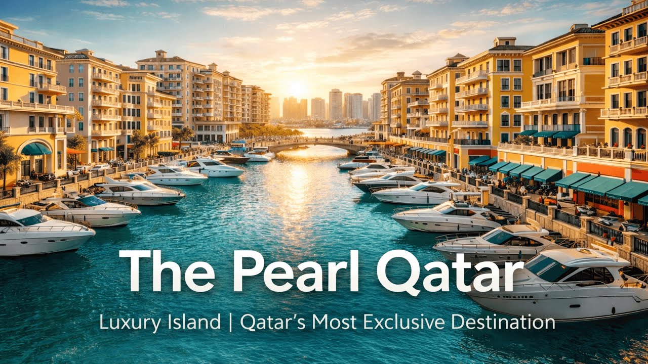 Exploring The Pearl Qatar | Luxury Island, Marina & Lifestyle 🇶🇦