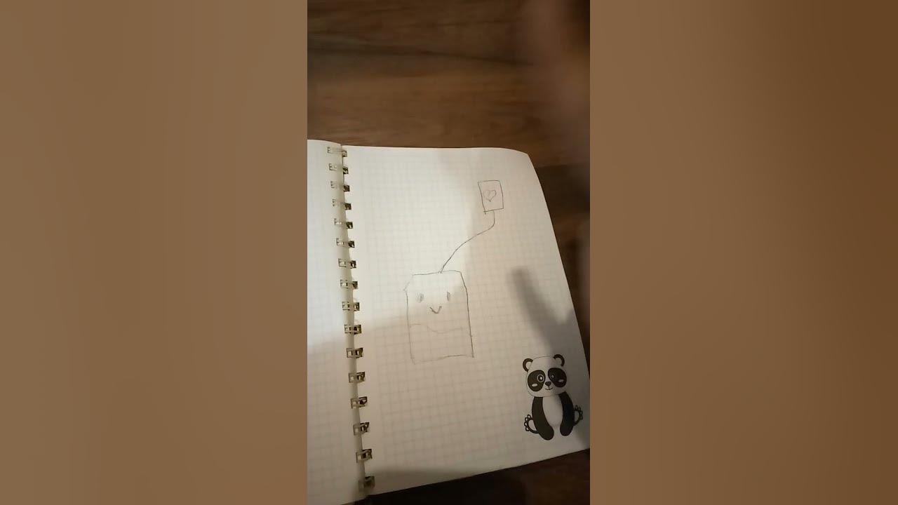 рисуем чайный пакетик - YouTube