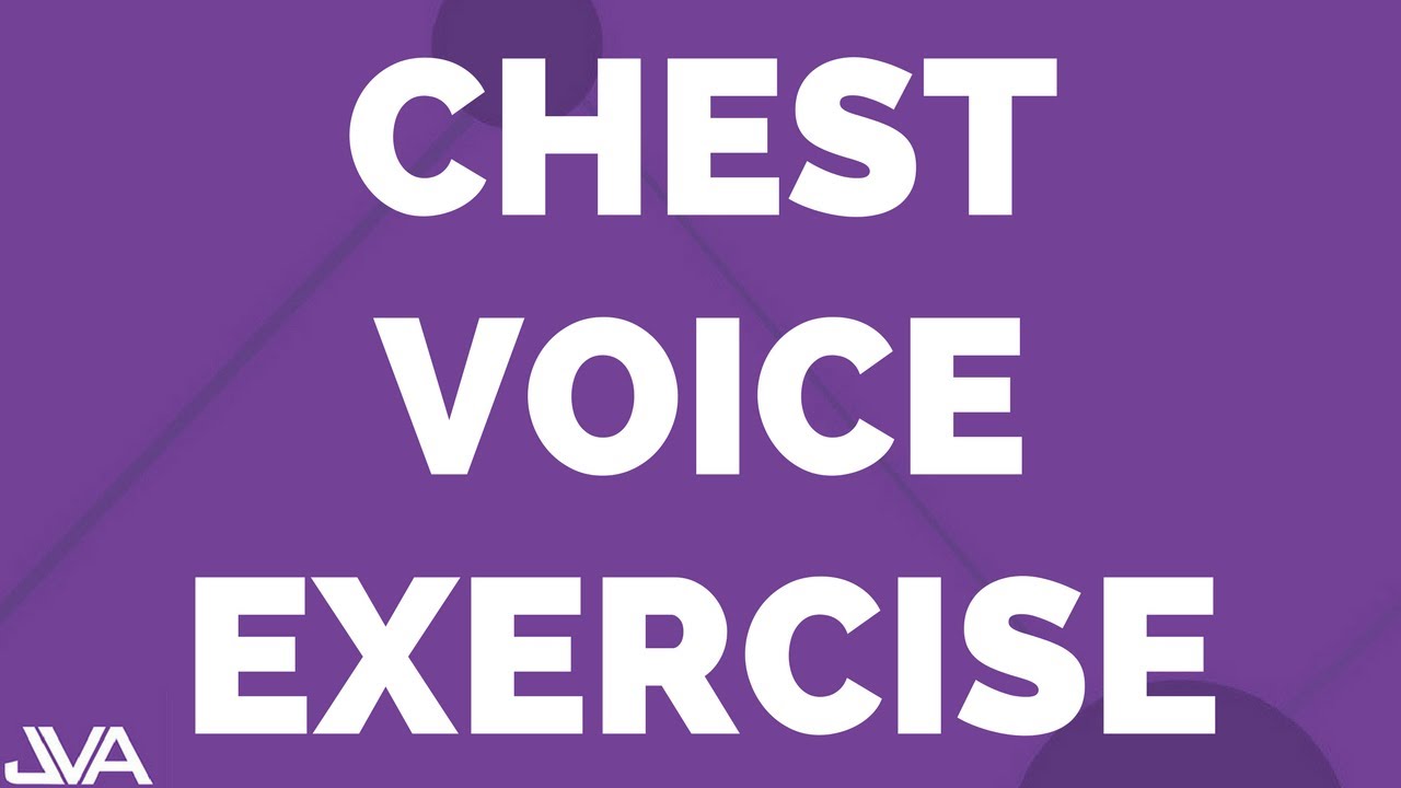 CHEST VOICE VOCAL EXERCISE - SHORT AH