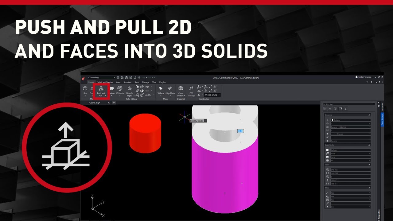 push pull zbrush