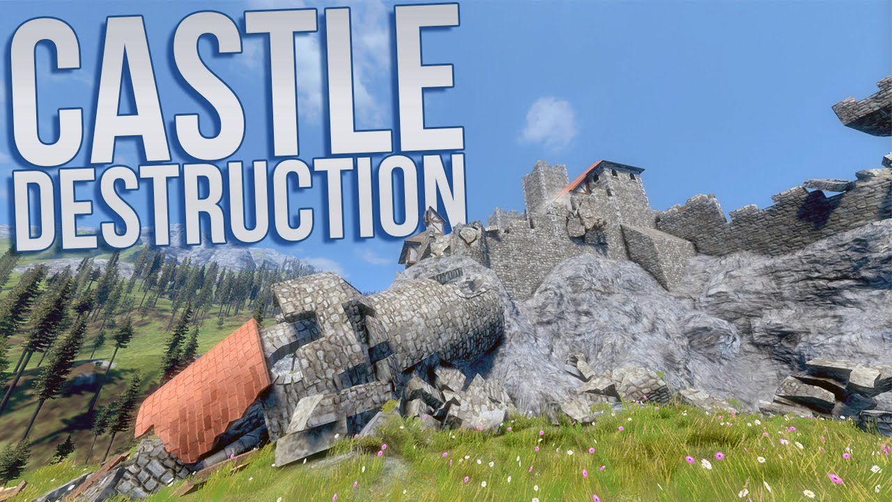 medieval engineers castle destruction showcase structural