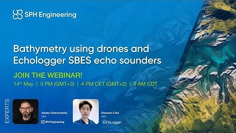 Webinar | Bathymetry using drones and Echologger SBES echo sounders