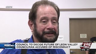 Leon Valley to hold special meeting to decide fate of councilman facing several allegations