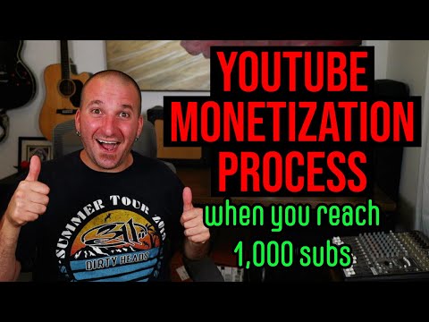 YoTube Monetization Process When You Hit 1,000 Subscribers