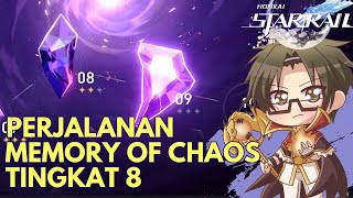 Memory of Chaos 8 Sudah tidak AUTO - Honkai Star Rail