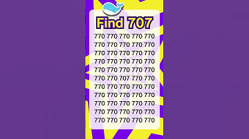 Check observation skill 232: only 7% people can find the number in 5 sec #shorts #spotthedifference