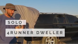 Suv tent - https://amzn.to/2lcqywy chris lives in his toyota 4runner
with a off the back. he has been living out of car full time now for
few mont...