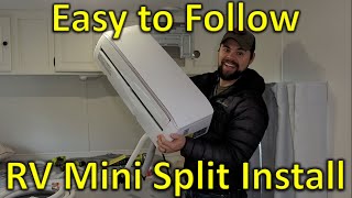 How to Install a Mini Split Air Conditioner in an RV