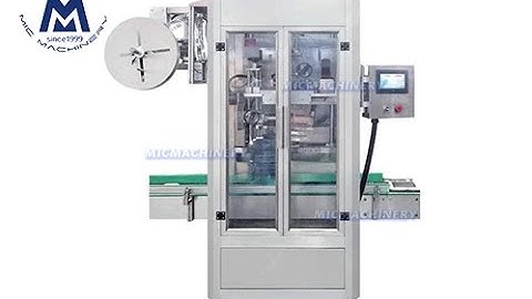 Shrink Sleeve Equipment: how to sleeve bottle automatically( shrink sleeve machine, 600 bottles/min)