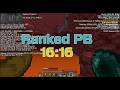 MCSR Ranked PB 16:16