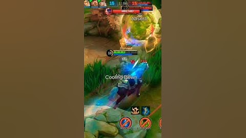 Tigreal Trying to survive from enemies, Mobile Legends