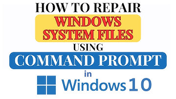 How To Repair System Files Using Command Prompt In Windows 10: Step-by-Step Guide!