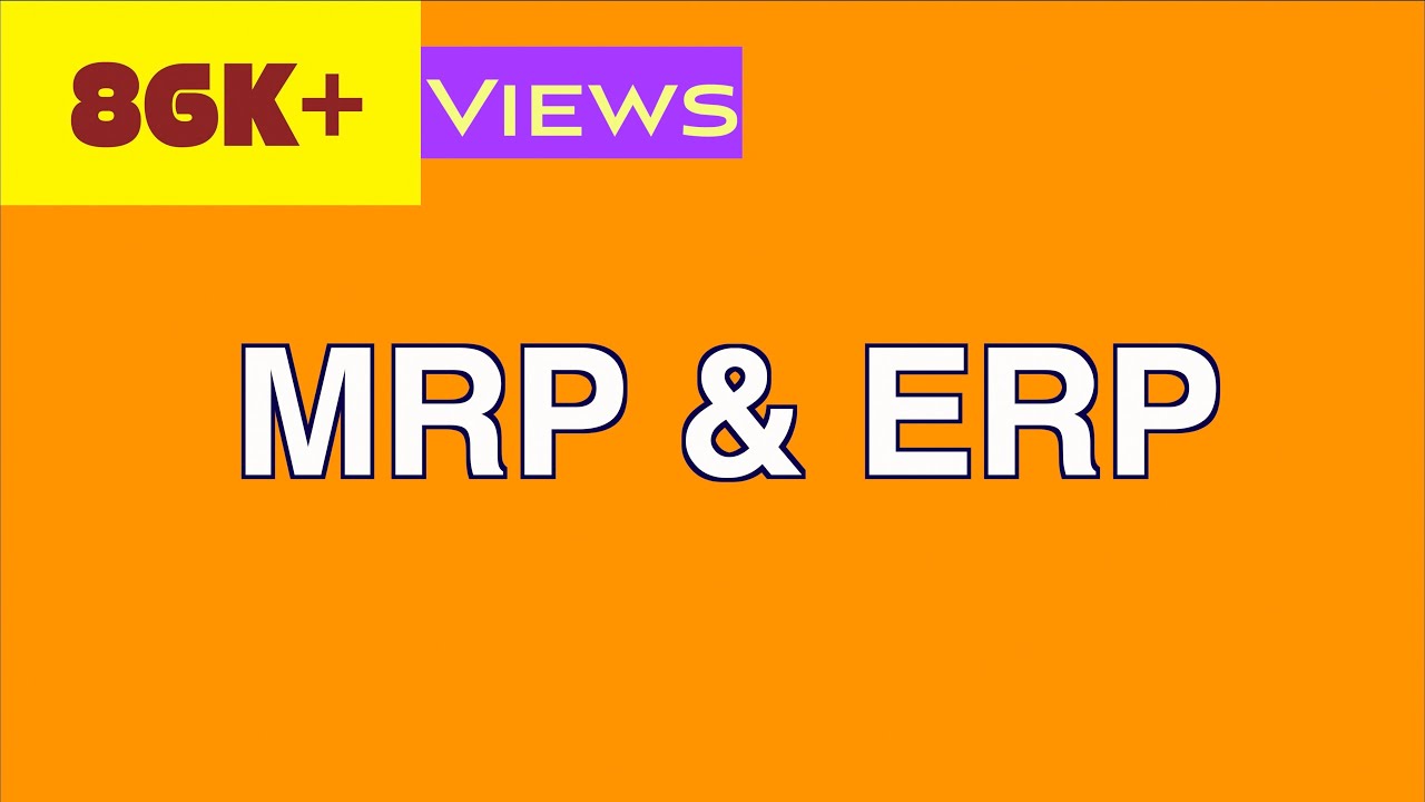 บริษัท mrp  New  Material Requirements Planning (MRP) and Enterprise Resource Planning (ERP)