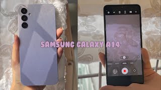 samsung galaxy a14 || unboxing + review 🌷💜