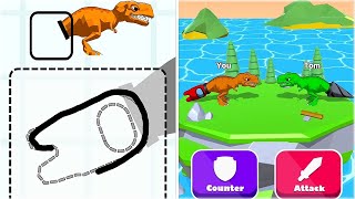 MAX LEVEL in Draw Battle Parts 3D Game! screenshot 1